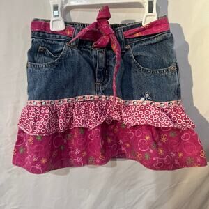 Girls Y2K upcycled skirt